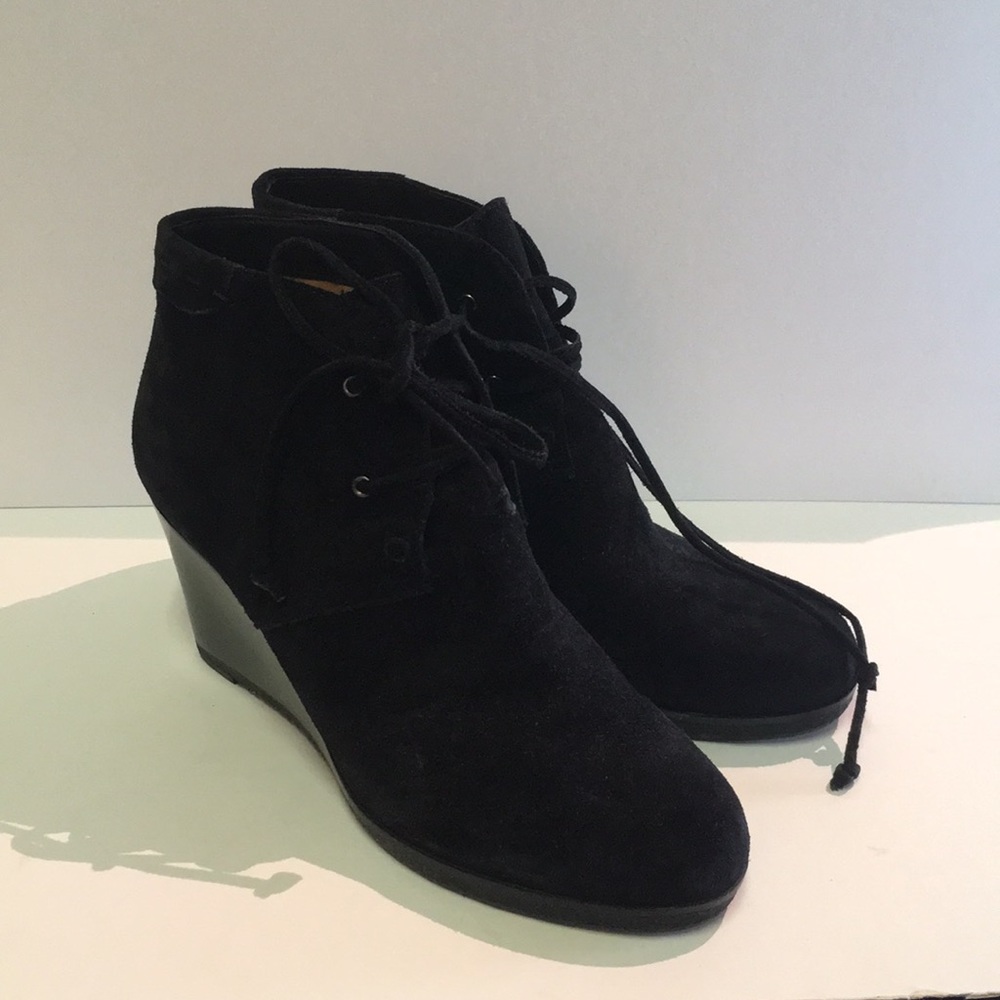 VIA SPIGA wedge heeled bootie